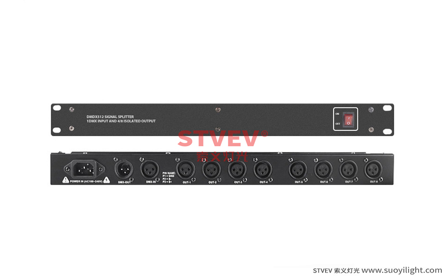 Brazil8CH DMX Splitter production